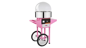 Fairy Floss Machine with Cart and Cover