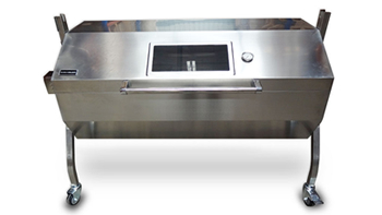 Charcoal Spit Roaster Rotisserie Oven